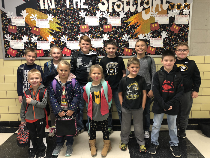 Students of the Week 10/26/18